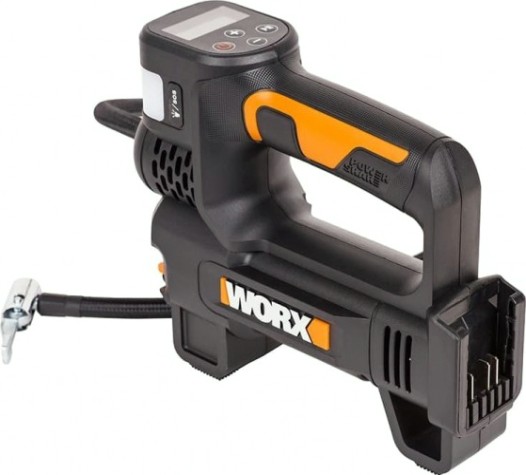 Компрессор автомобильный Worx WX092.9 без АКБ и ЗУ, с фонарем [WX092.9]