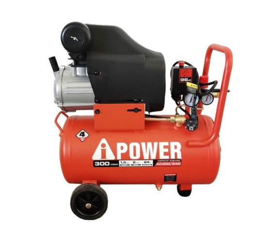 Компрессор поршневой A-iPOWER AC300/24D [50103]