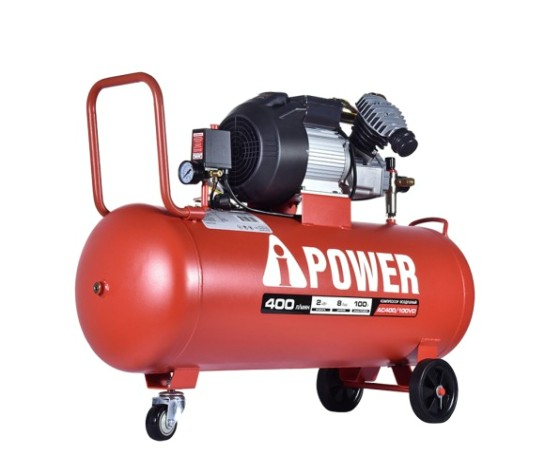Компрессор поршневой A-iPOWER AC400/100VD [50106]