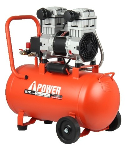 Компрессор поршневой безмасляный A-iPOWER AC270/50LF [50205]