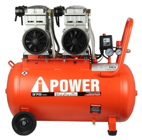 Компрессор поршневой безмасляный A-iPOWER АС370/70LF [50207]
