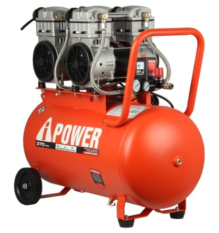 Компрессор поршневой безмасляный A-iPOWER АС370/70LF [50207]