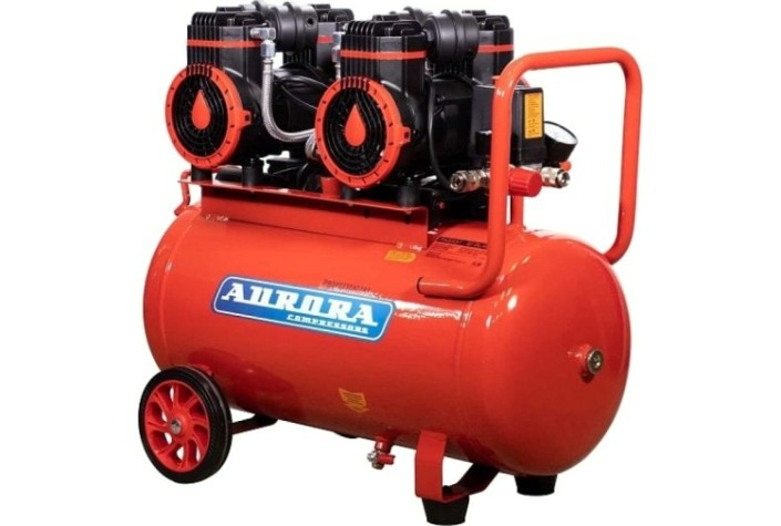 Компрессор поршневой безмасляный AURORA PASSAT-40 BLACK тихий [31400]