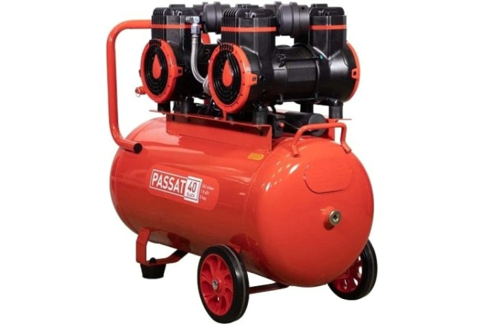 Компрессор поршневой безмасляный AURORA PASSAT-40 BLACK тихий [31400]