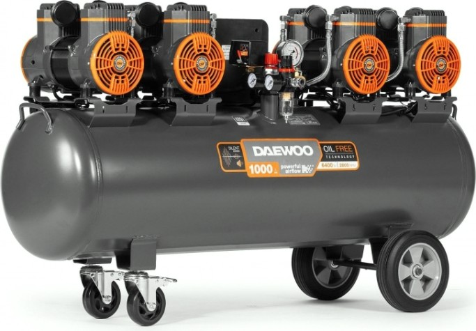 Компрессор поршневой безмасляный DAEWOO DAC 1000S [DAC 1000S]