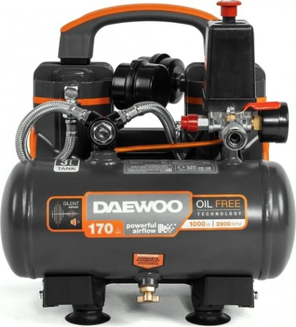 Компрессор поршневой безмасляный DAEWOO DAC 170S [DAC 170S]
