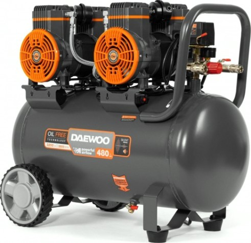 Компрессор поршневой безмасляный DAEWOO DAC 480 S [DAC 480S]