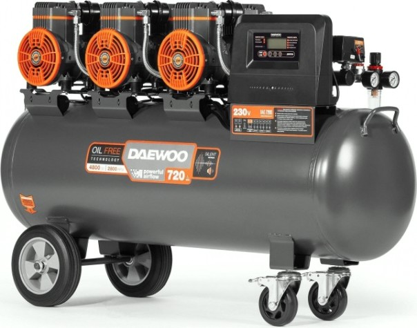 Компрессор поршневой безмасляный DAEWOO DAC 720S [DAC 720S]