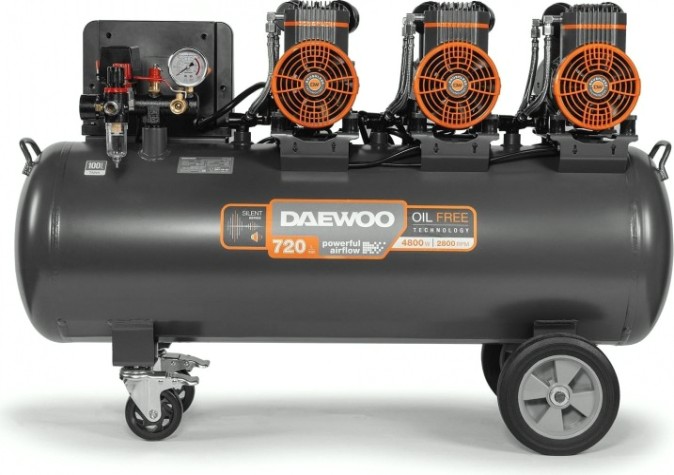 Компрессор поршневой безмасляный DAEWOO DAC 720S [DAC 720S]