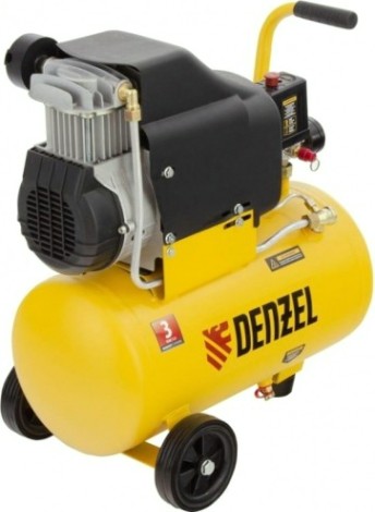 Компрессор поршневой безмасляный Denzel DLC1300/24 [58171]