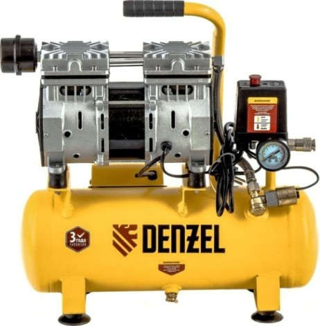 Компрессор поршневой безмасляный Denzel DLS650/10 [58021]