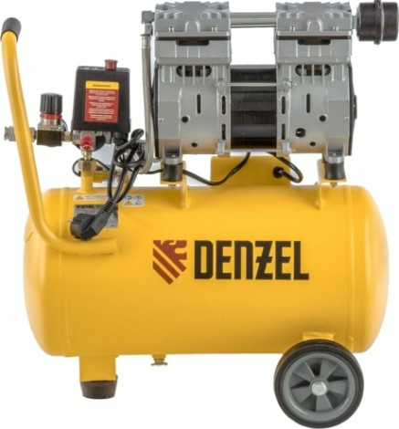 Компрессор поршневой безмасляный Denzel DLS950/24 [58026]