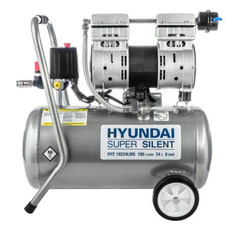 Компрессор поршневой безмасляный HYUNDAI HYC 18224LMS Компрессор поршневой безмасляный HYUNDAI HYC 18224LMS