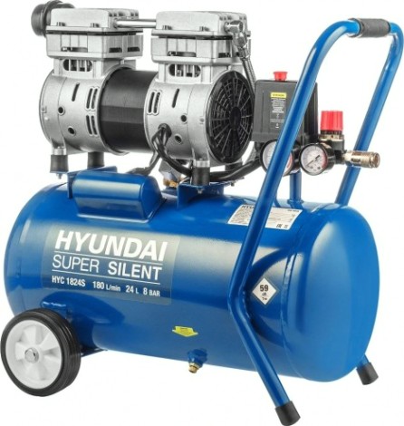 Компрессор поршневой безмасляный HYUNDAI HYC 1824S Компрессор поршневой безмасляный HYUNDAI HYC 1824S