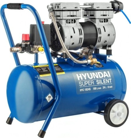 Компрессор поршневой безмасляный HYUNDAI HYC 1824S