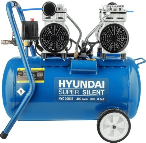 Компрессор поршневой безмасляный HYUNDAI HYC 3050S