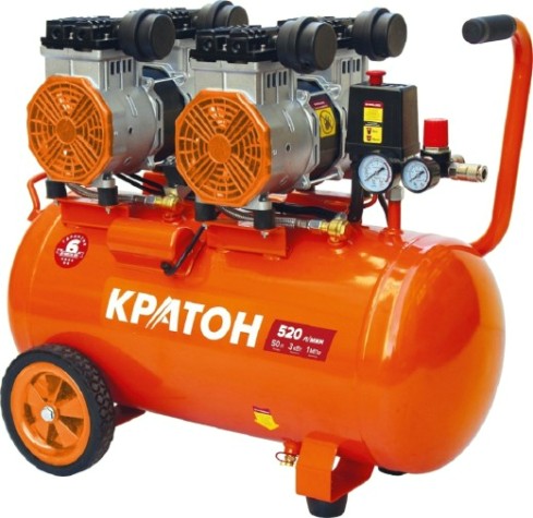 Компрессор поршневой безмасляный КРАТОН AC-520-50-OFHS [3 01 01 059]