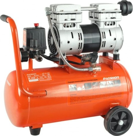 Компрессор поршневой безмасляный PATRIOT WO 24-160 [525306375]
