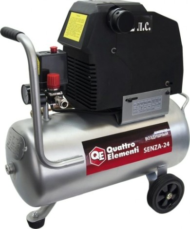 Компрессор поршневой безмасляный QUATTRO ELEMENTI SENZA-24 [770-223]