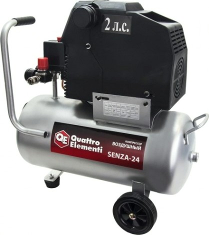Компрессор поршневой безмасляный QUATTRO ELEMENTI SENZA-24 [770-223]