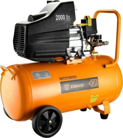 Компрессор поршневой DEKO DKAC50 [018-1111]
