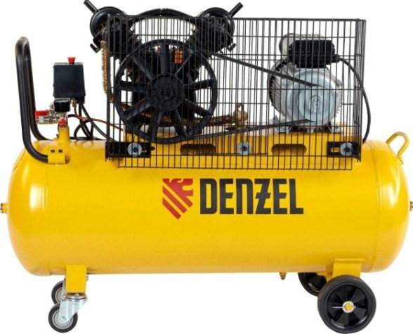 Компрессор поршневой Denzel BCV2200/100 [58110]