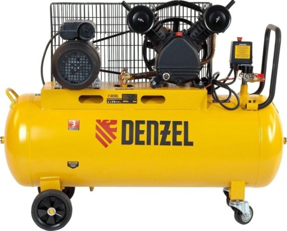 Компрессор поршневой Denzel BCV2200/100 [58110]