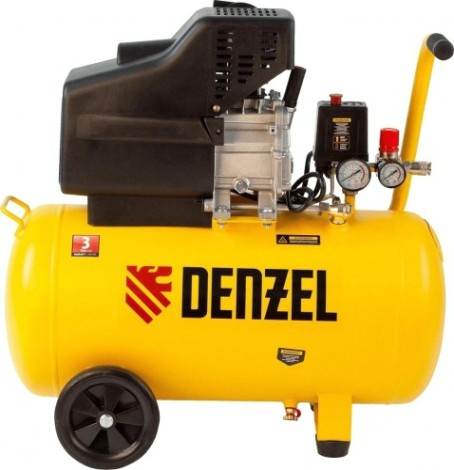 Компрессор поршневой Denzel DC1500/50 [58161]