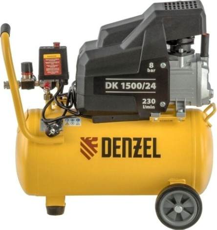 Компрессор поршневой Denzel DK1500/24,Х-PRO [58063]