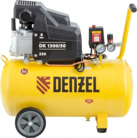 Компрессор поршневой Denzel DK1500/50,Х-PRO [58064]