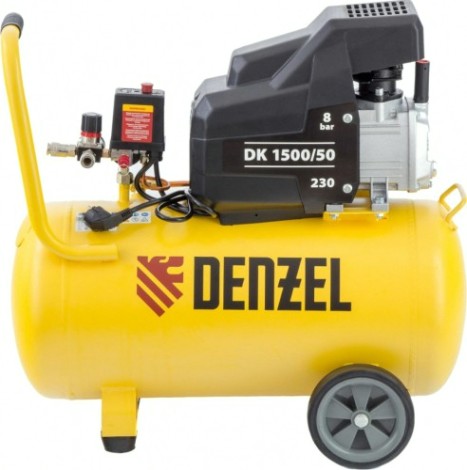 Компрессор поршневой Denzel DK1500/50,Х-PRO [58064]