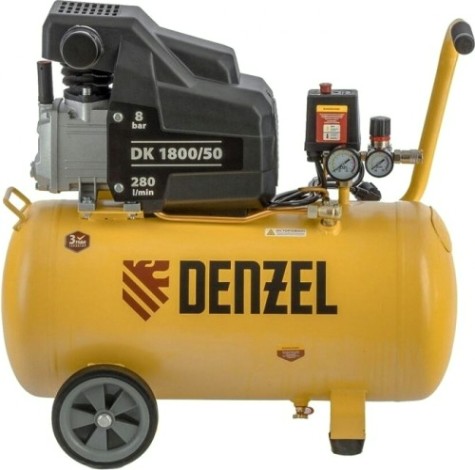 Компрессор поршневой Denzel DK1800/50,Х-PRO [58068]