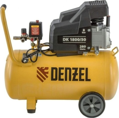 Компрессор поршневой Denzel DK1800/50,Х-PRO [58068]