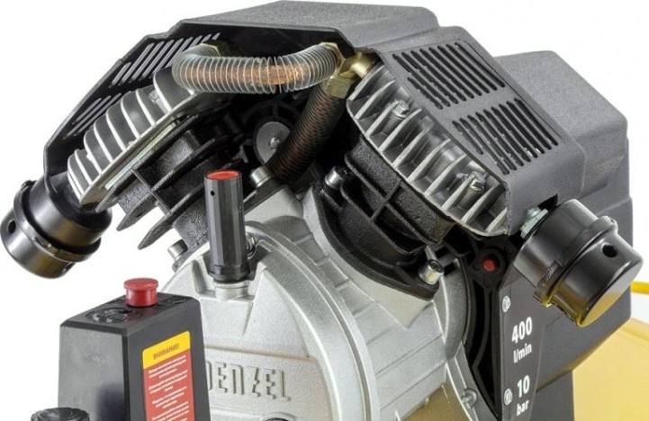 Компрессор поршневой Denzel DKV2200/100,Х-PRO [58079]