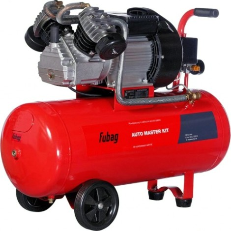 Компрессор поршневой FUBAG AUTO MASTER KIT + набор из 10 предметов [45681953]