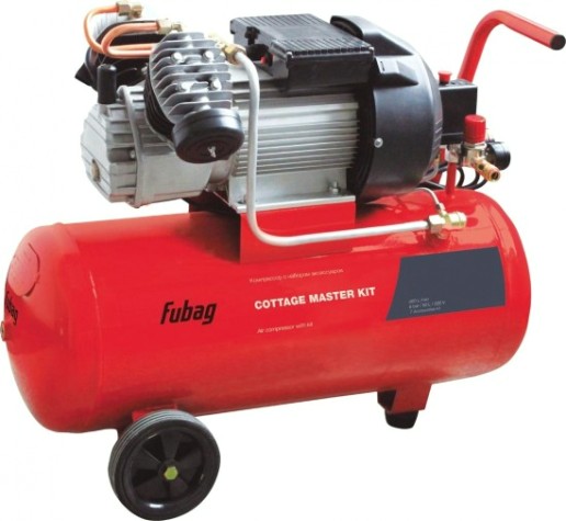 Компрессор поршневой FUBAG COTTAGE MASTER KIT + набор из 8 предметов [45681861]