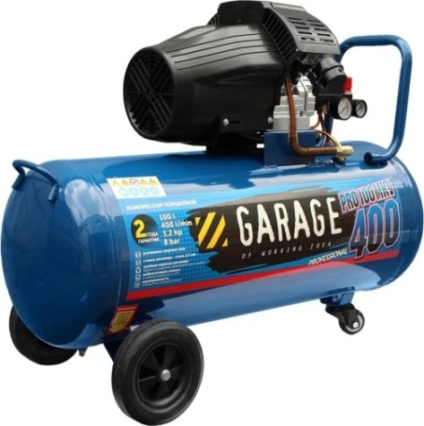 Компрессор поршневой Garage PRO 100.MKV400/2.3 [УТ-00000410]