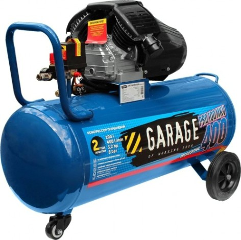 Компрессор поршневой Garage PRO 100.MKV400/2.3 [УТ-00000410]