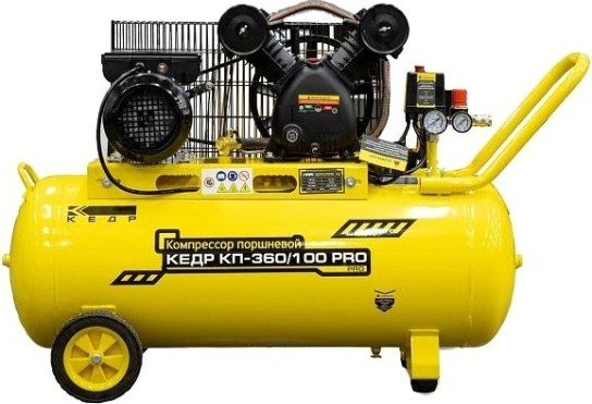 Компрессор поршневой Кедр КП-360/100 PRO [8023708]