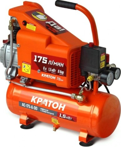 Компрессор поршневой КРАТОН AC-175-6-DD [3 01 01 030]