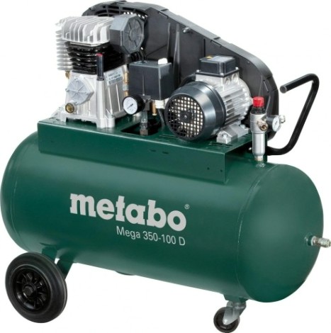 Компрессор поршневой METABO Mega 350-100 D [601539000]