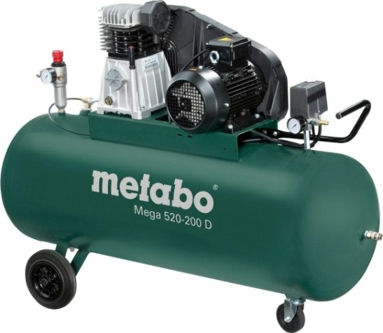 Компрессор поршневой METABO Mega 520-200 D [601541000]