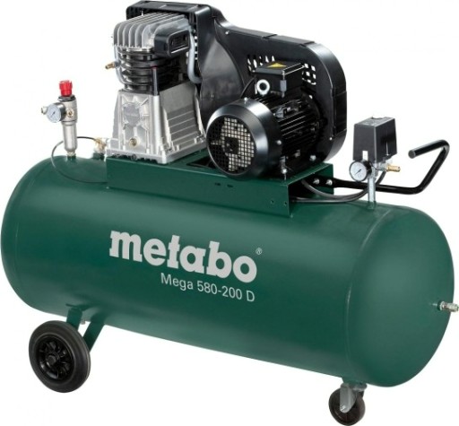 Компрессор поршневой METABO Mega 580-200 D [601588000]