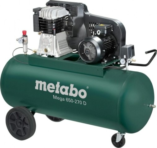 Компрессор поршневой METABO Mega 650-270 D [601543000]