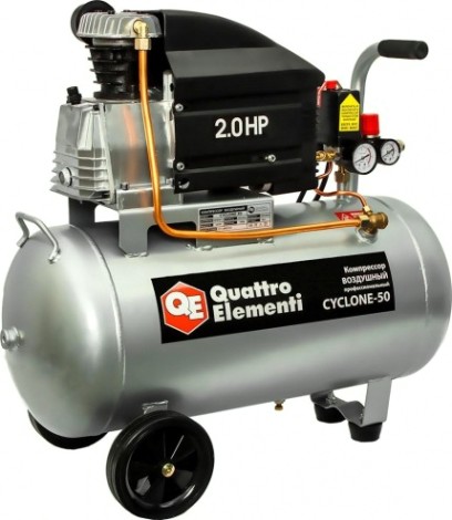 Компрессор поршневой QUATTRO ELEMENTI CYCLONE-50 [248-634]