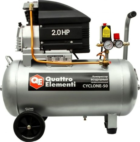 Компрессор поршневой QUATTRO ELEMENTI CYCLONE-50 [248-634]