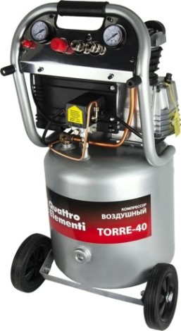 Компрессор поршневой QUATTRO ELEMENTI TORRE-40 [770-261]