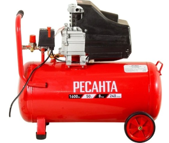 Компрессор поршневой Ресанта КП-50/240М [74/7/2]