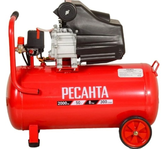 Компрессор поршневой Ресанта КП-50/300М [74/7/4]