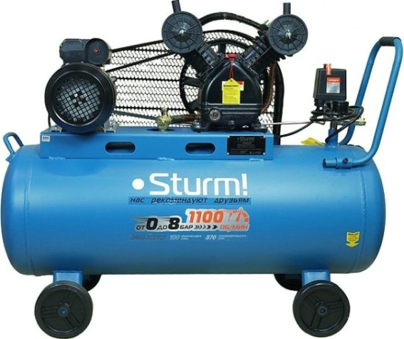 Компрессор поршневой Sturm AC932100B Компрессор поршневой Sturm AC932100B